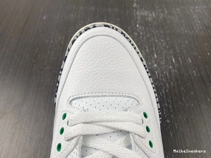 MaikeSneakers Retro 3 Fashionable 3829 Green Lucky CK9246- Jordan 1025